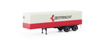 Herpa 87MBS026451 - H0 - Kofferauflieger Zeitfracht